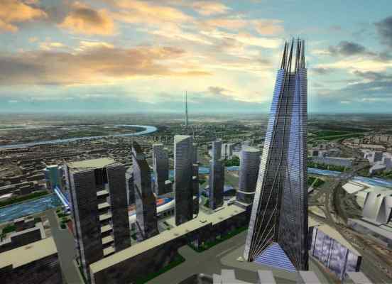 Интерактивный виртуальный 3d тур, Москва-Сити